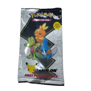 Pokémon TCG 25th Anniversary Train On First Partner Pack Hoenn Sealed 2021